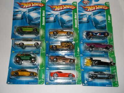 HOT WHEELS 2008 TREASURE HUNT SET COMPLETE LOOSE | eBay