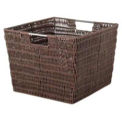 Rattique Storage Tote Basket - Java - 13 x 15 x 9.8