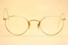 Antique Eyeglasses Vintage Frames UOC P3 Panto yeglass 12k Gold FIlled Glasses