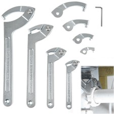 8 Pack Adjustable C Spanner Hook Wrench Tool ...