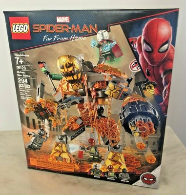 LEGO 76128 Spiderman Far From Home Molten Man Battle, New Sealed 673419303132 | eBay