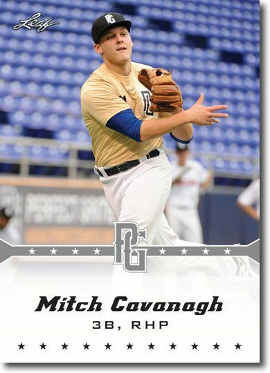 10-Count Lot MITCH CAVANAGH 2013 Leaf Perfect Game Rookie Silver RCs