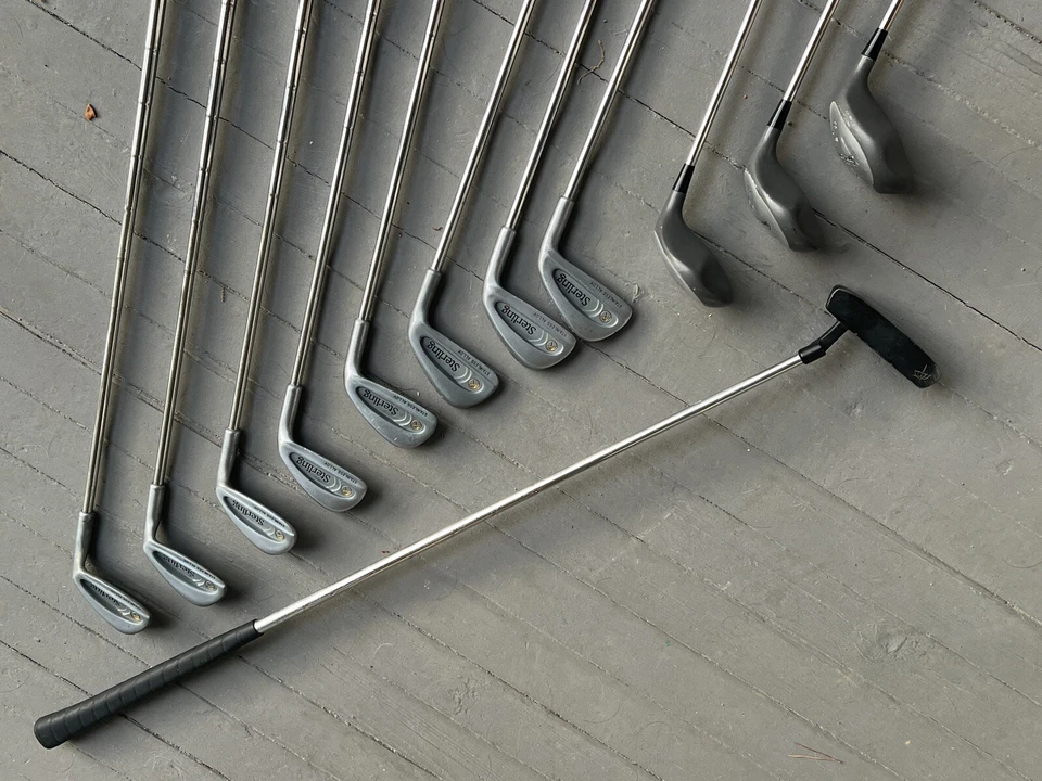 Arnold Palmer Sterling Golf Club Set 3-PW, Driver, 3, 5 Wood, Putter RH Regular - Image 2 of 4