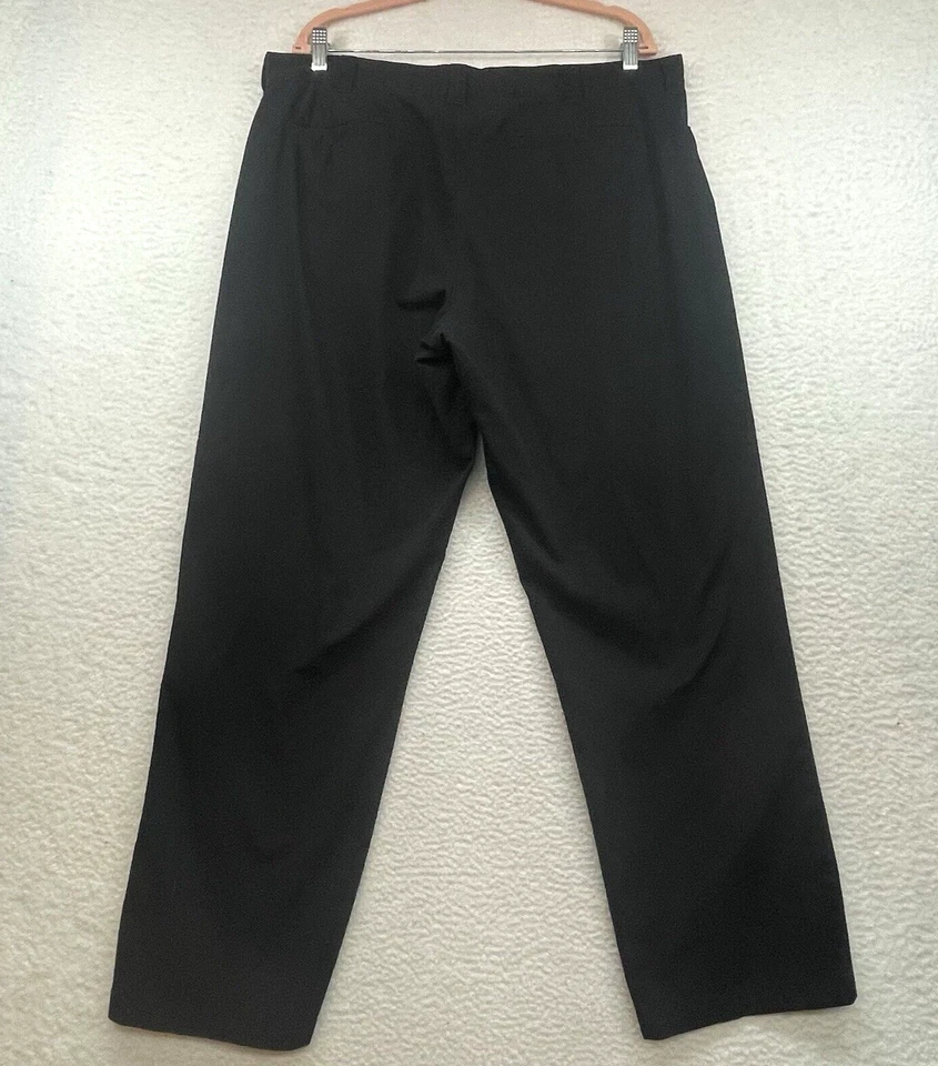 McDonalds Apparel Collection Pants Mens 38x32 Black Uniform Work Crew Slacks - Image 2 of 4