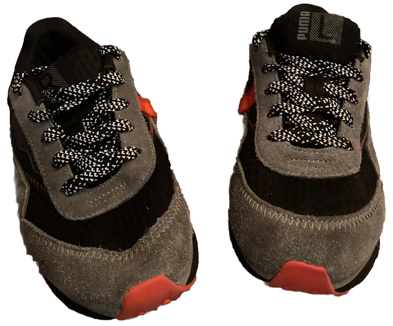 Sneakers scuola Puma Future Rider Airplane Mode taglia 3C grigio giovane nero rosso