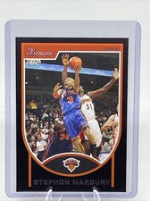 2007-08 Bowman #91 Stephon Marbury Knicks Georgia Tech China NM+