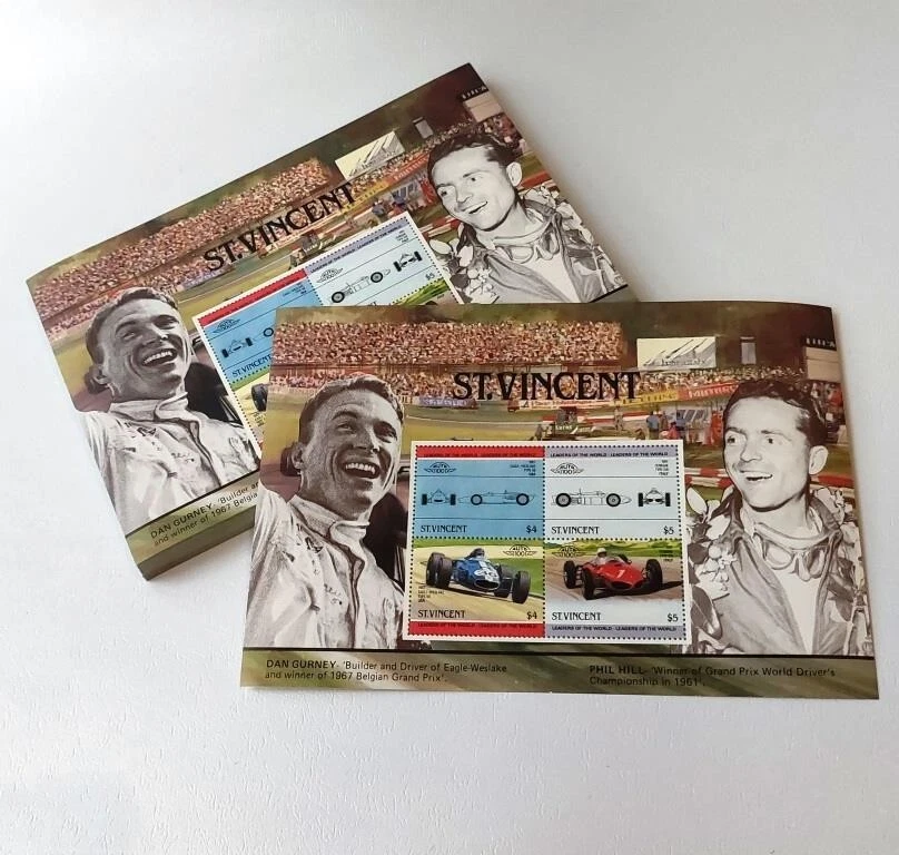 St.Vincent 1985 MNH 100x Souvenir Mini Sheet Lot Sc#822 SGms892 CV225$ British - Image 2 of 3