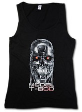 SKULLHEAD MODEL T-800 CANOTTA PALESTRA - Cyberdine Skynet Movie Cyborg Terminator