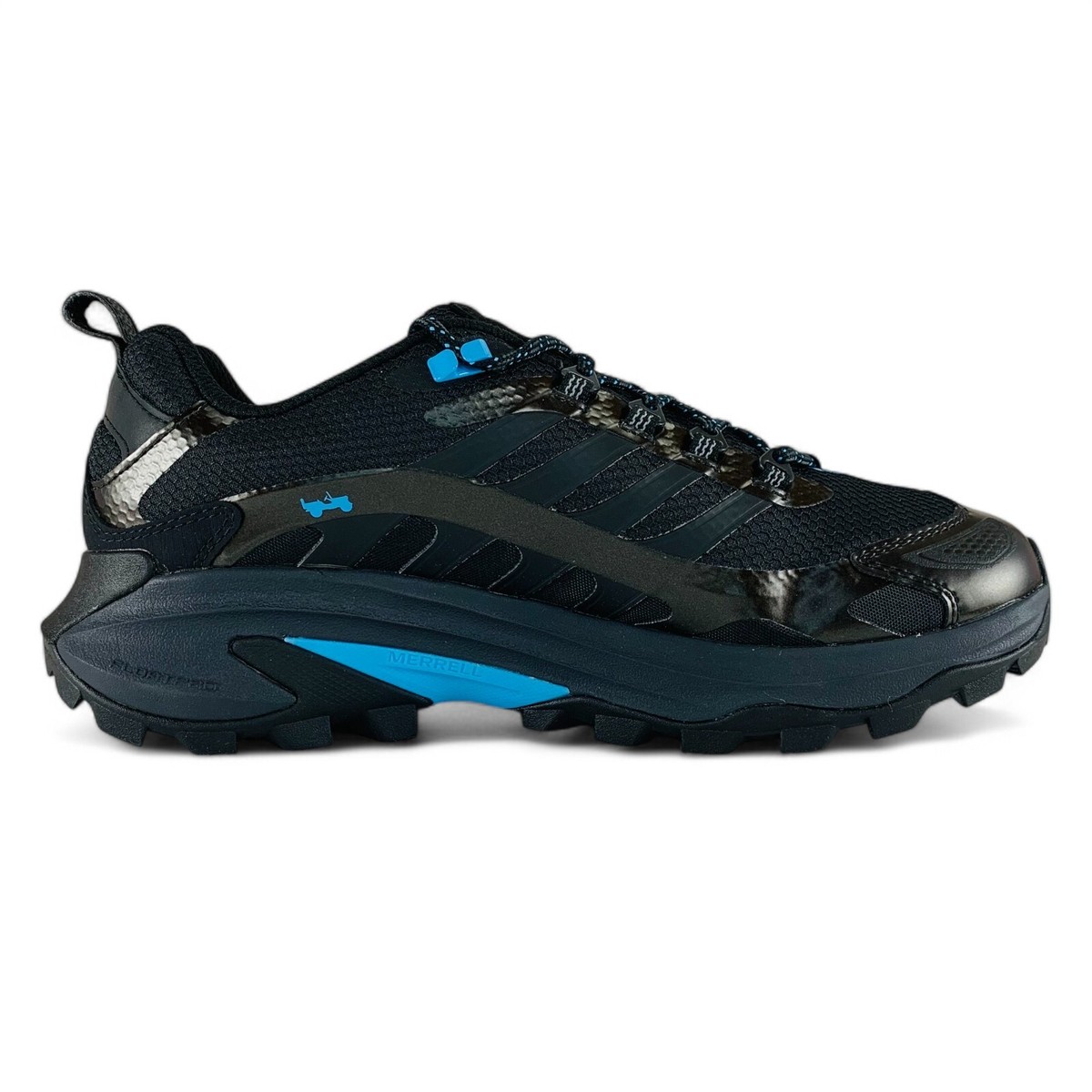 Merrell Moab Speed 2 Vent 2K SE Alloy Black Blue Men Trail Hiking Shoes J006975 Moab Speed 2 Vent 2K SE main image 4