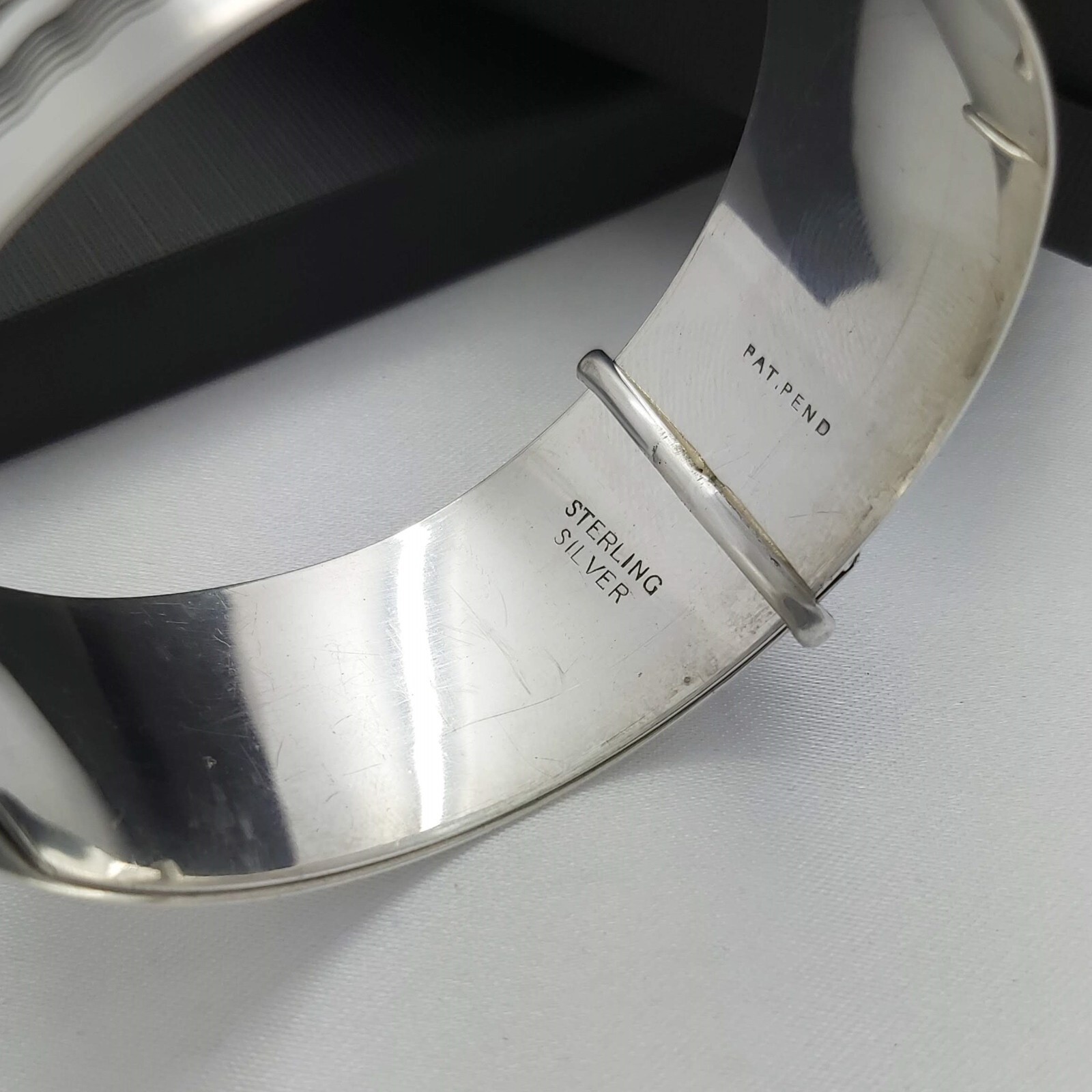 Art Deco Vintage Solid Sterling Silver Engine Tur… - image 9