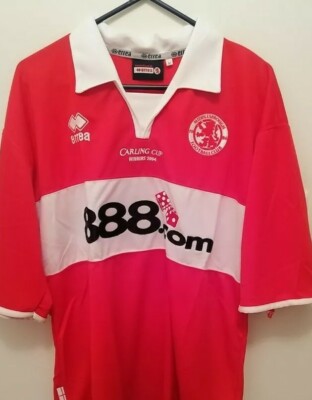 Middlesbrough 2004/05 Carling cup winners kit
