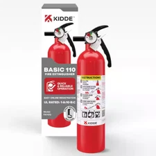 Fire Extinguisher Home Car Auto Garage Kitchen Emergency 3.9 lb 1-A:10-B:C New