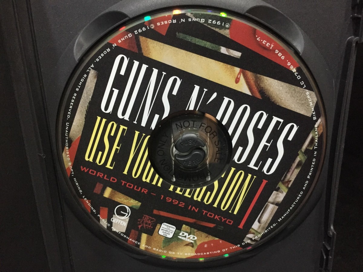 Guns N' Roses Use Your Illusion World Tour 1992 in Tokyo II Promo