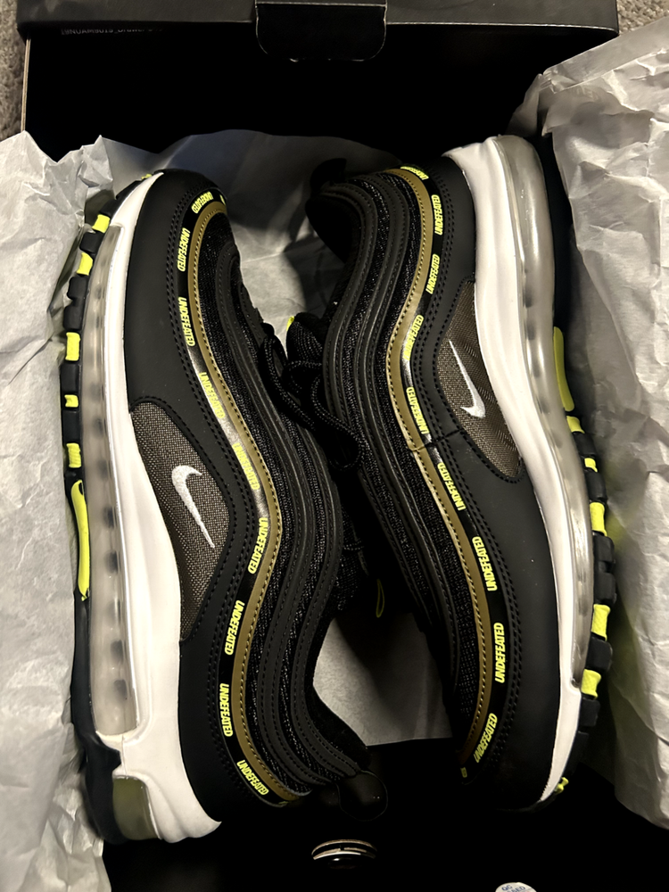 Nike Air Max 97 UNDFTD Black Volt VNDS Men's Size 11