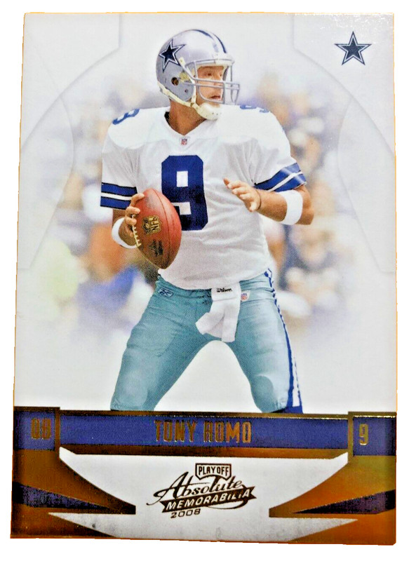 TONY ROMO 9 NFL Card #39 Dallas Cowboys #108