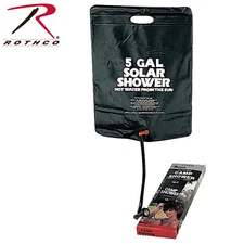 5 Gallon Solar Powered Camping Shower 20 Liter Water Bag For Hiking Hygiene 540