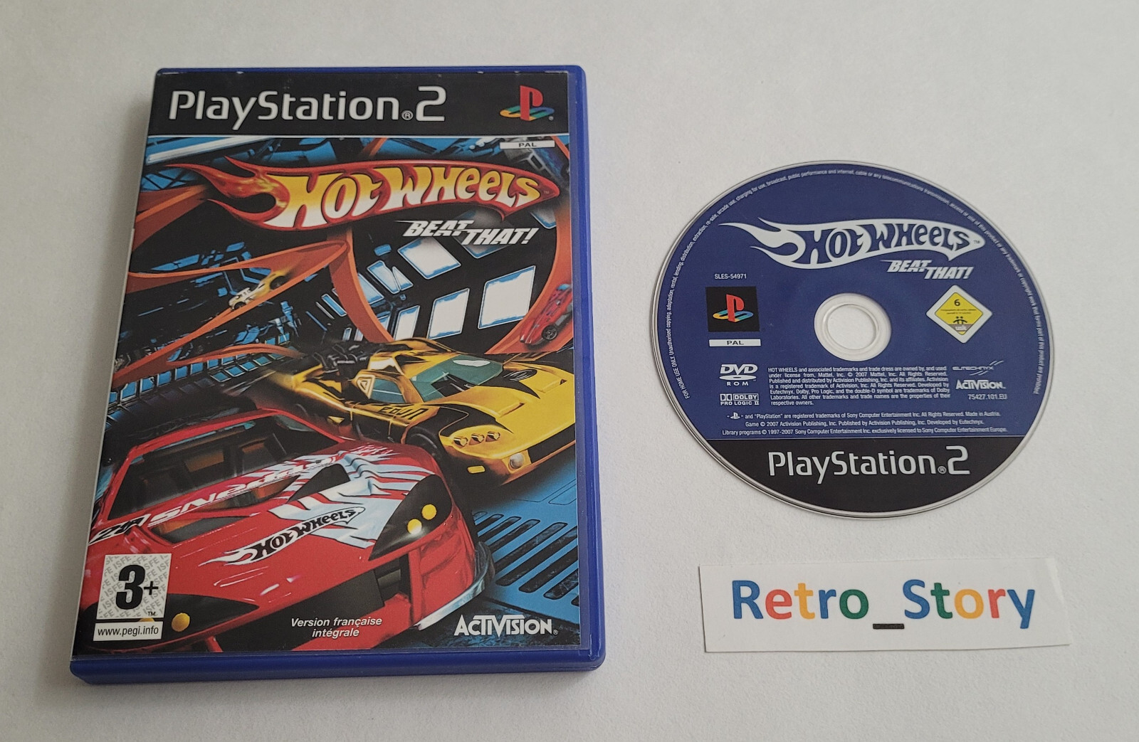 Sony Playstation PS2 - Hot Wheels : Beat That ! - PAL - FR