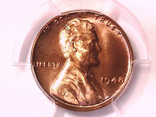 1948 P Lincoln Wheat Cent Penny PCGS MS 65 RD 84021103