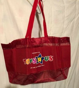 Toys "R" Us Times Square - Red Mesh Tote Bag - Large