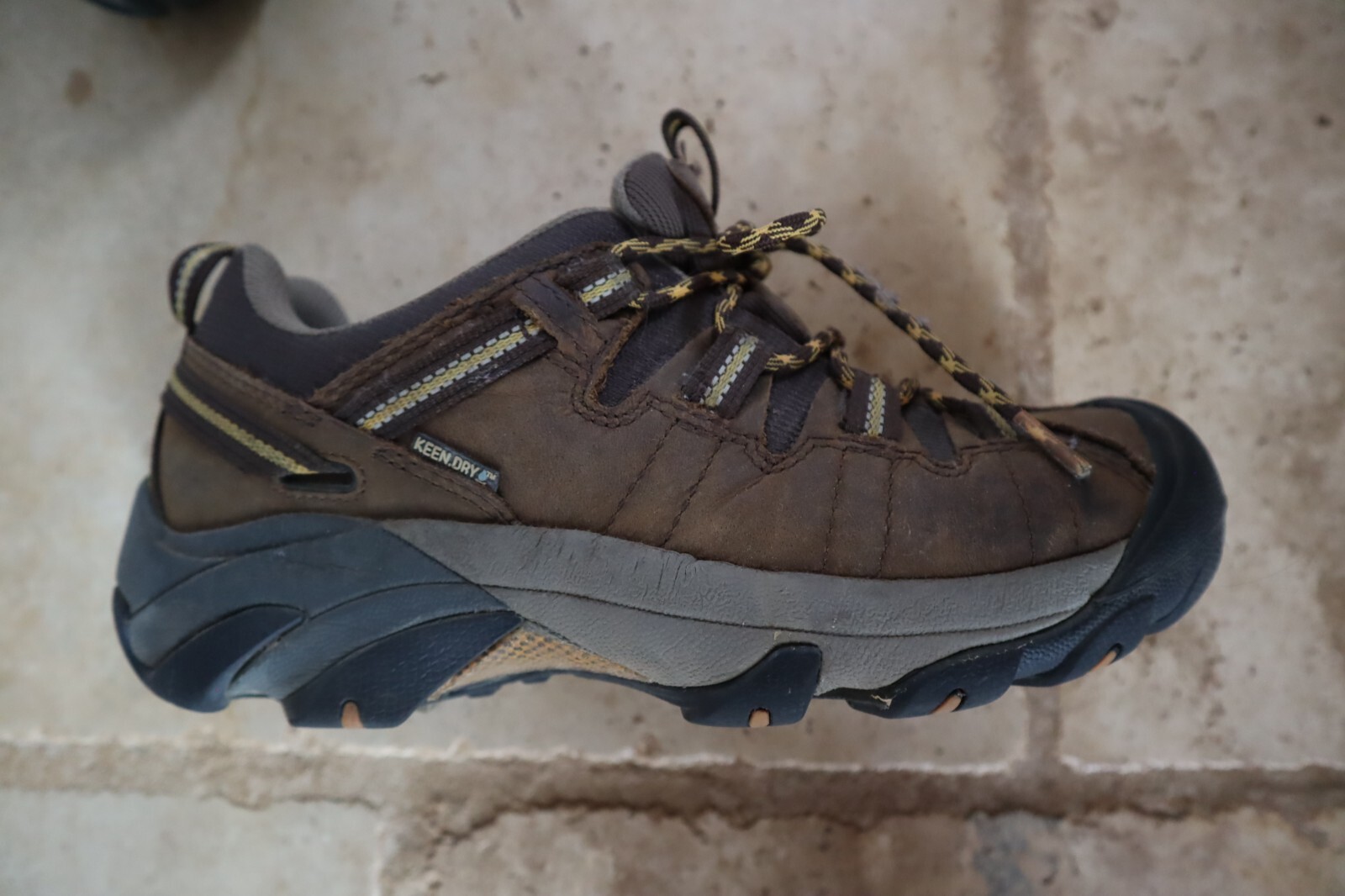 Sneakers da trekking Keen in pelle marrone KEEN Targhee Appassionate Asciugate da uomo US 7 5 o EU 40