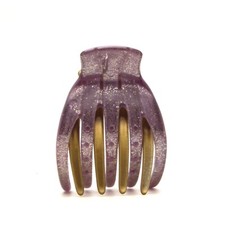 New Purple Color French Hair Claw Clip High Quality Hair Accessories C23