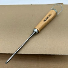BAHCO Made Sweden Beveled Chisel 425-6 mm 1/4” Wood Handle Excellent Shape