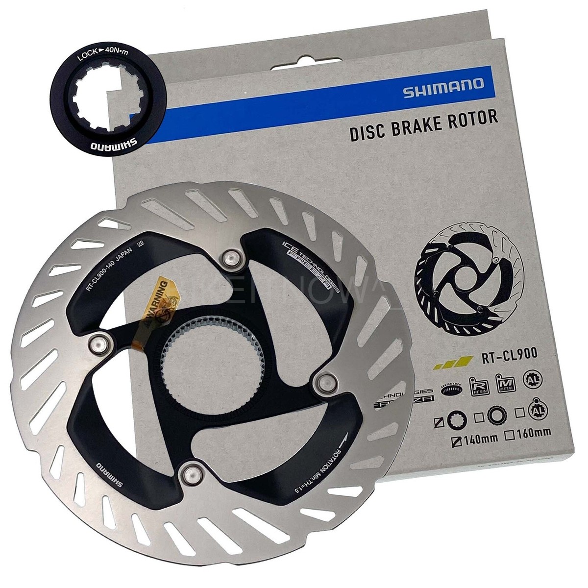 New Shimano DURA-ACE R9200 RT-CL900 Center Lock Disc Rotor New Shimano DURA-ACE R9200 RT-CL900 Center Lock Disc Rotor