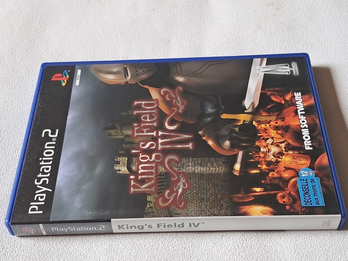 King's Field IV Sur PS2 - PAL - Complet (ITA) - Très Bon état - Jeu Rare