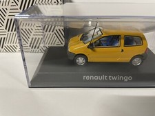 Miniature 1/43 Renault Twingo Jaune 1993 The Originals Norev 