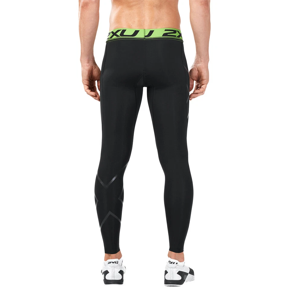 2XU Men's Refresh Recovery Tight Black/Nero Size M-L - Image 2 of 4