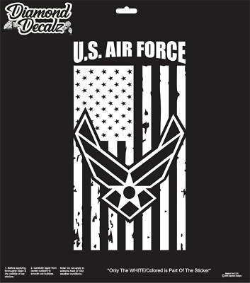 Air Force Soldier Veteran Military Troops Vinyl Decal Car Window Sticker New