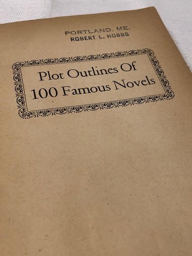 Plot Outlines of 100 Famous Novels Book 1947 Barnes & Noble GUC - Picture 7 of 8
