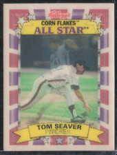 1992 Sportflics Kelloggs Corn Flakes #5 Tom Seaver - New York Mets