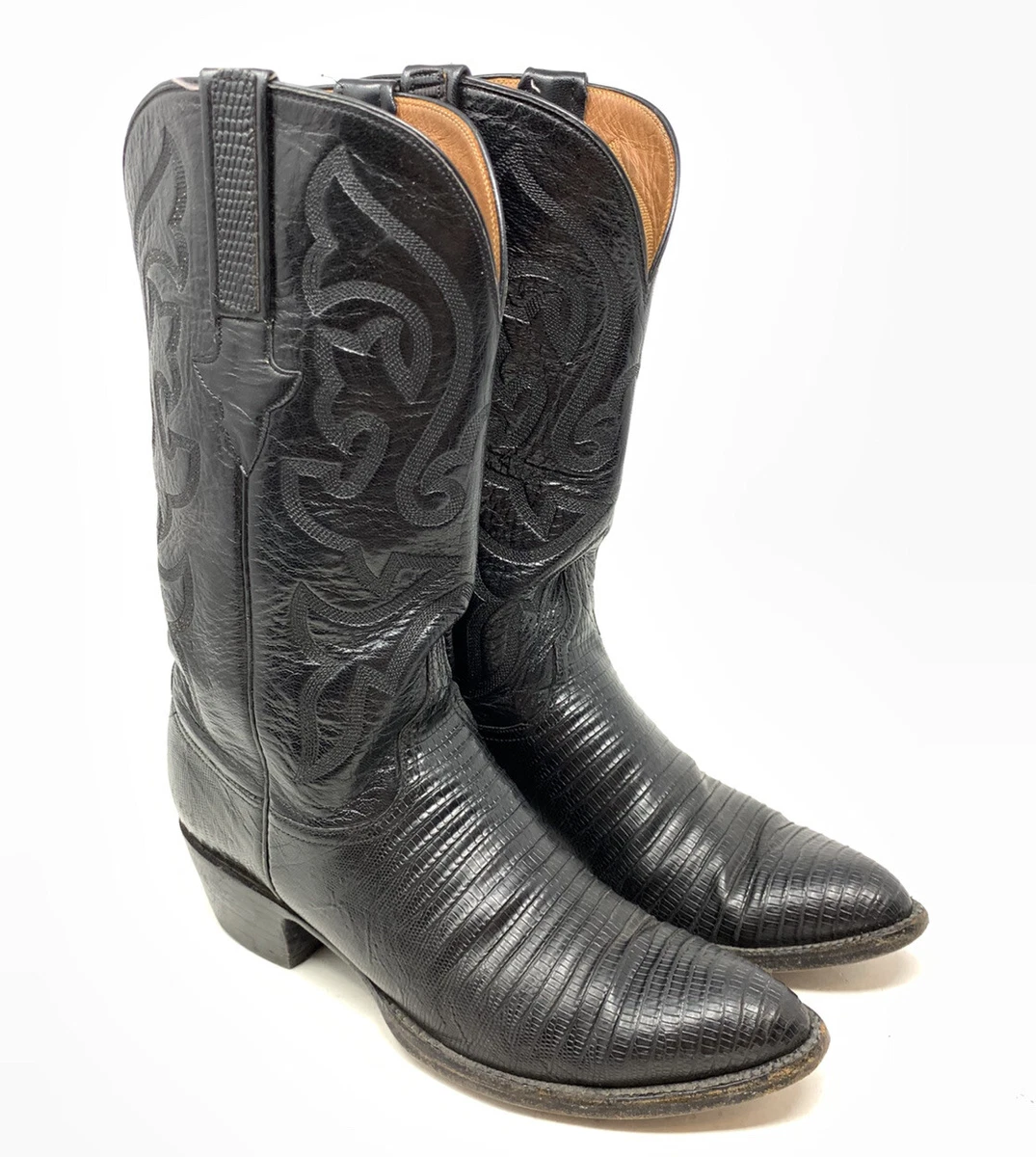 Lucchese lizard skin best sale boots