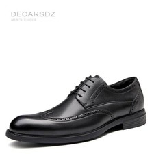 Men Formal Shoes Summer Leather Shoes Lace-up Dress Shoes Fashion Shoe Footwear