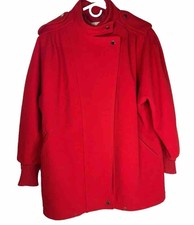Vtg Penguin M. Liman Co. 100% Pure Wool Pea Coat Made In