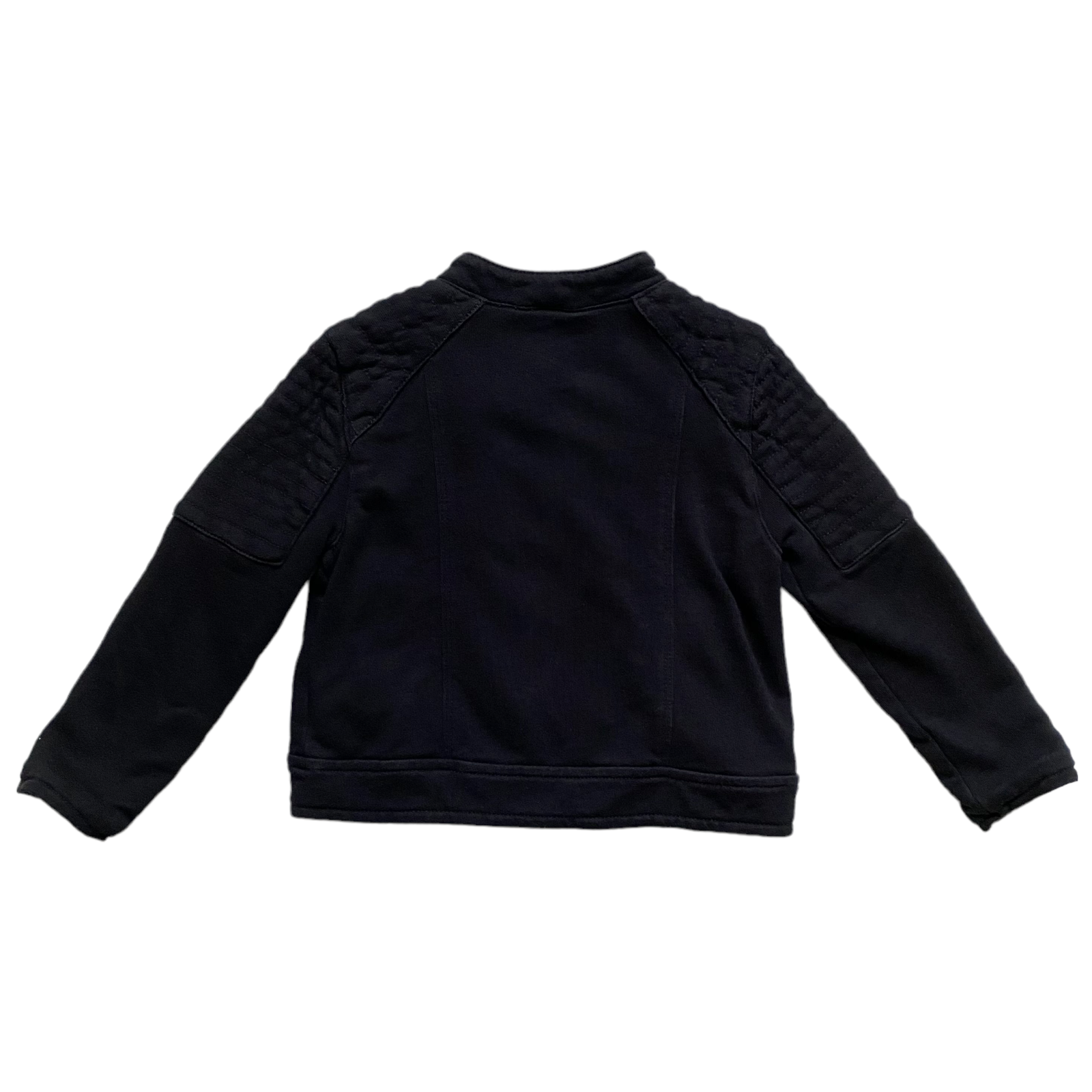 Baby Gap Toddler Girls Jacket Black Lightweight ZipUp Sweatshirt Size