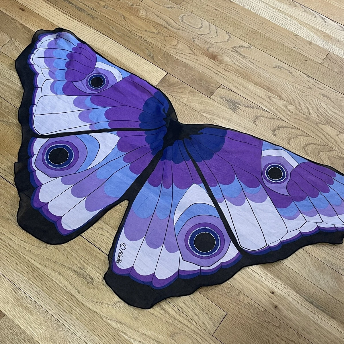 purple butterfly wings costume