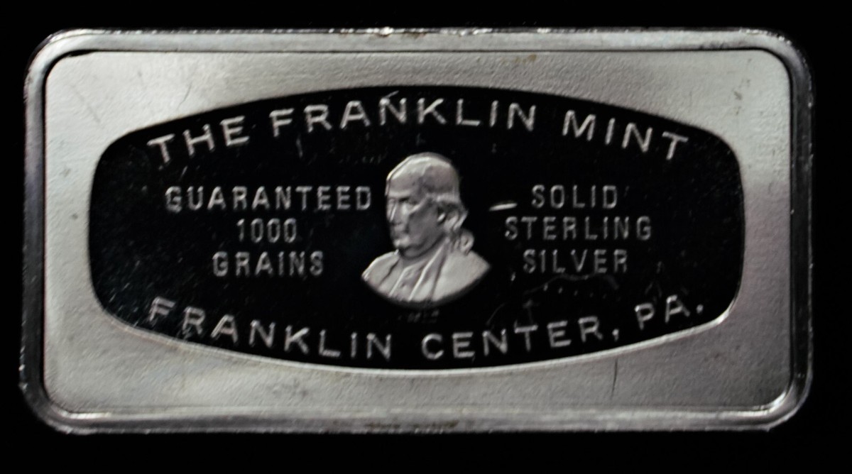 Vintage 1973 Franklin Mint Christmas Carolers Snow 2oz 925 Silver