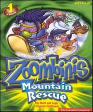 Zoombinis: Mountain Rescue PC MAC CD traps learn math basics sort puzzle game 