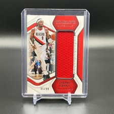 2022-23 National Treasures Timeline Materials Jerami Grant JERSEY /99 IYC2051
