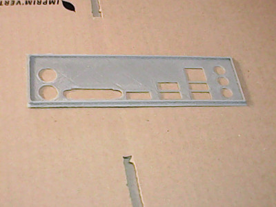 o sheld plaque arrere en PLA pour ASUS P5GC-MX V | eBay