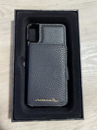 Case-Mate Apple iPhone Xs / X Black Compact Mirror Case - Picture 8 of 11