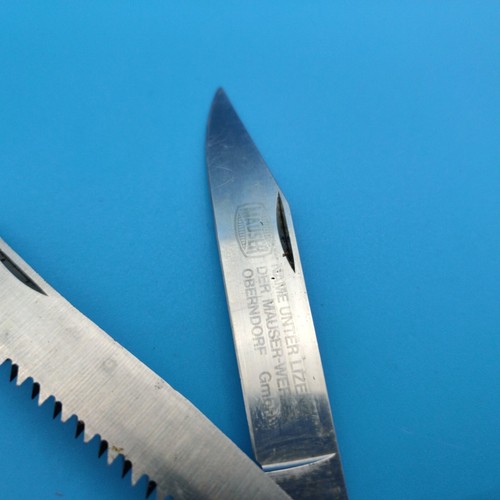 VINTAGE VICTORINOX MAUSER SWISS ARMY BIG MIILITARY SURVIVAL KNIFE SAFARI - Picture 3 of 11
