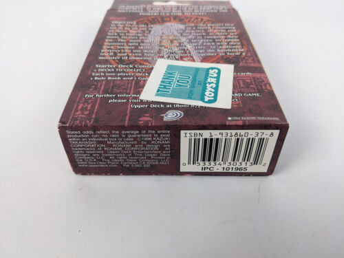 Yu-Gi-Oh Pegasus Starter Deck 1996 edición inglesa - sellado - Imagen 2 de 6