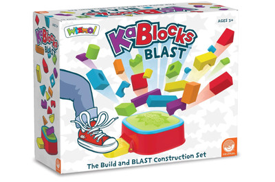 MindWare KaBlocks Blast   30 Foam Blocks & Kaboom Launcher