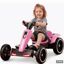 Electric Vehicles 35" L x 22" W x 26" H Metal,Polypropylene 1 Count Go Kart 3-6