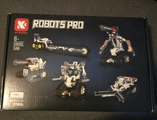 KY BLOCKS ROBOTS PRO 5IN1 RC Building Blocks Set K96169 New STEM Toy Boys Gift