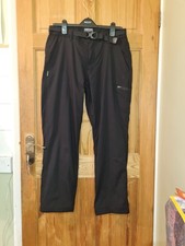 Unisex Craghoppers Black Kiwi Pro Stretch Winter Lined Trousers, W34 L29 RRP £85