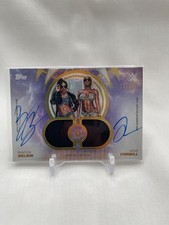 2025 Topps Univers WWE DUAL RELIC Autos Bianca Belair Jade Cargill /99 🔥🔥